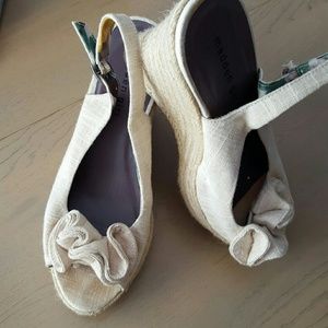 🛍HUGE SALE Linen Platform Espadrilles